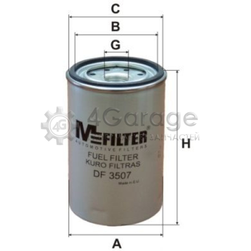 MFILTER DF3507 Топливный фильтр в Красноярске