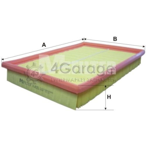MFILTER K420 Воздушный фильтр в Красноярске