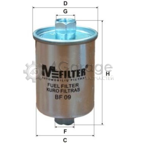 Топливный фильтр MFILTER BF09 в Ростове-на-Дону