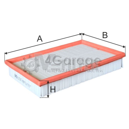 MFILTER K957 Фильтр воздух во внутренном пространстве