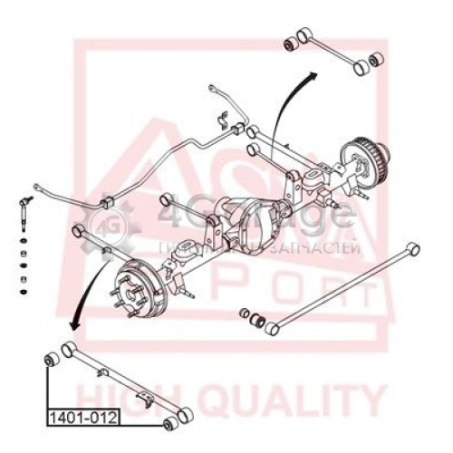 ASVA 1401012 Подвеска рычаг независимой подвески колеса