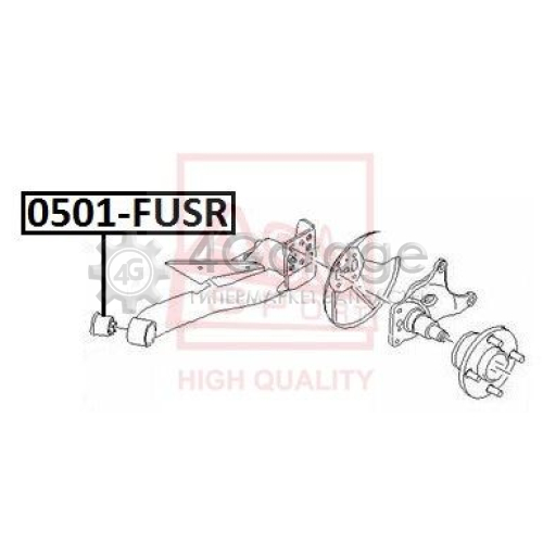 ASVA 2101FUSR Подвеска рычаг независимой подвески колеса