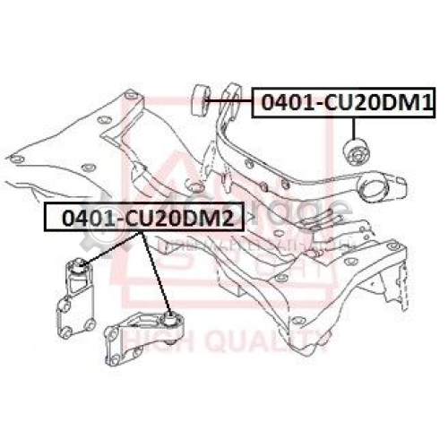 Подвеска рычаг независимой подвески колеса ASVA 0401CU20DM1 в Ростове-на-Дону