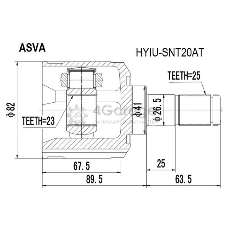 Внутренний 22. ASVA шрус внутренний 22x41x25. ASVA HYIUSOL шрус внутренний. ASVA fdircr1 шрус внутренний. ASVA KAIUCD шрус внутренний.