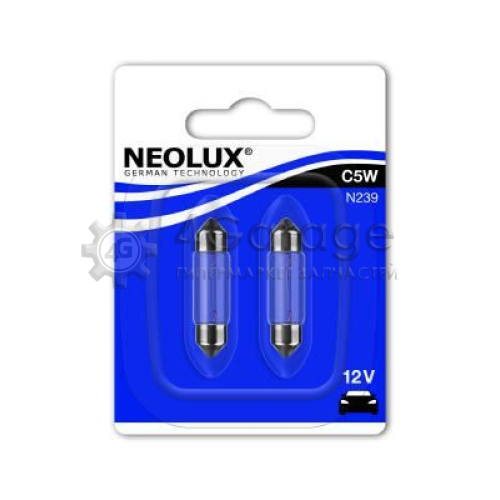 NEOLUX® N23902B Лампа накаливания фонарь освещения номерного знака в Красноярске
