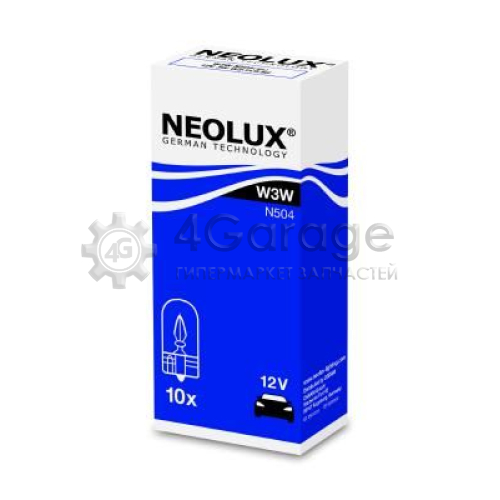 NEOLUX® N504 Лампа накаливания фонарь указателя поворота