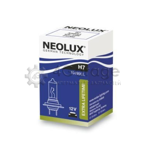 NEOLUX® N499LL Лампа накаливания фара дальнего света ExtraLifetime в Красноярске