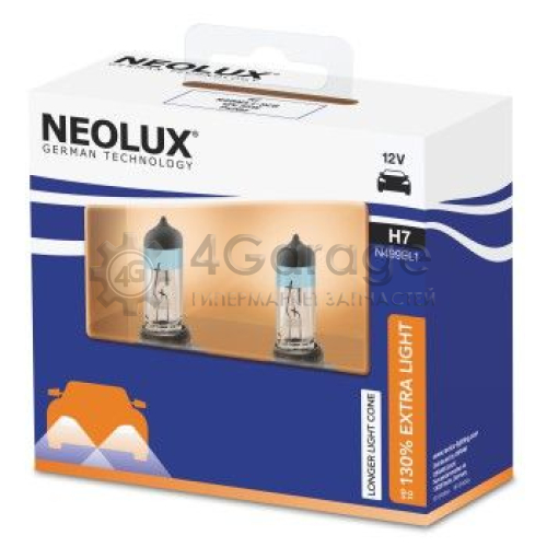 Лампа накаливания фара дальнего света ExtraLight NEOLUX® N499EL12SCB в Нижнем Новгороде