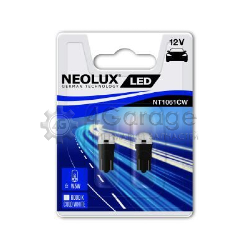 NEOLUX® NT1061CW02B Лампа накаливания oсвещение салона