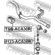 FEBEST TSBACA30R Опора стабилизатор