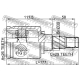 FEBEST 0211T30LH Шарнирный комплект приводной вал