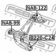 FEBEST 0220C24 Шарнир независимой подвески / поворотного рычага