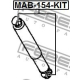 FEBEST MAB154KIT Втулка амортизатор