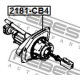 FEBEST 2181CB4 Главный цилиндр система сцепления