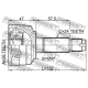 FEBEST 0110075 Шарнирный комплект приводной вал