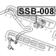 FEBEST SSB008 Опора стабилизатор