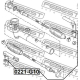 FEBEST 0221G10 Наконечник поперечной рулевой тяги