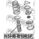 Защитный колпак / пыльник амортизатор FEBEST NSHBB10RSF в Нижнем Новгороде