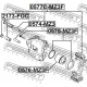 FEBEST 0576MZ3F Поршень корпус скобы тормоза