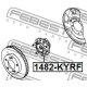 FEBEST 1482KYRF Ступица колеса