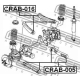 FEBEST CRAB016 Подвеска рычаг независимой подвески колеса