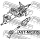 FEBEST ASTMCU15 Вал сошки рулевого управления