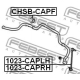 FEBEST CHSBCAPF Втулка стабилизатор