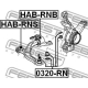 FEBEST 0320RN Шарнир независимой подвески / поворотного рычага