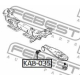 FEBEST KAB035 Подвеска рычаг независимой подвески колеса