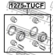 FEBEST 1275TUCF Ремкомплект тормозной суппорт