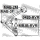 FEBEST 0420RVR Шарнир независимой подвески / поворотного рычага