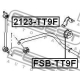 FEBEST FSBTT9F Опора стабилизатор