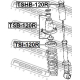 FEBEST TSHB120R Защитный колпак / пыльник амортизатор