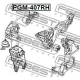 FEBEST PGM407RH Подвеска двигатель