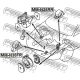 FEBEST MMN38FR Подвеска двигатель