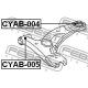 FEBEST CYAB005 Подвеска рычаг независимой подвески колеса