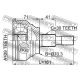 FEBEST 1610164 Шарнирный комплект приводной вал