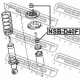 FEBEST NSBD40F Дистанционная труба амортизатор