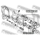 FEBEST 0176CXR20F Поршень корпус скобы тормоза