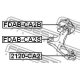 FEBEST 2120CA2 Шарнир независимой подвески / поворотного рычага