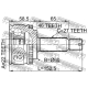 FEBEST 2210CDA46 Шарнирный комплект приводной вал