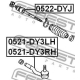 FEBEST 0522DYJ Осевой шарнир рулевая тяга