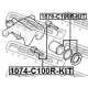 FEBEST 1074C100RKIT Направляющий болт корпус скобы тормоза