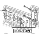 FEBEST 0375YD2F Ремкомплект тормозной суппорт