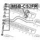 Втулка стабилизатор FEBEST MSBCS2FR в Нижнем Новгороде