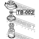 FEBEST TB002 Подшипник качения опора стойки амортизатора