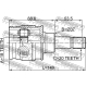 FEBEST 0111ACA33R Шарнирный комплект приводной вал
