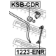 Опора стабилизатор FEBEST KSBCDR в Нижнем Новгороде
