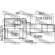 FEBEST 0111CDT220LH99 Шарнирный комплект приводной вал