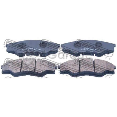 FEBEST 0101KUN40F Комплект тормозных колодок дисковый тормоз в Красноярске